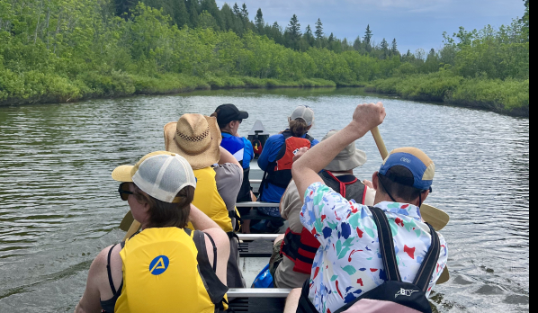 Rabaska sur la rivière Sud Ouest